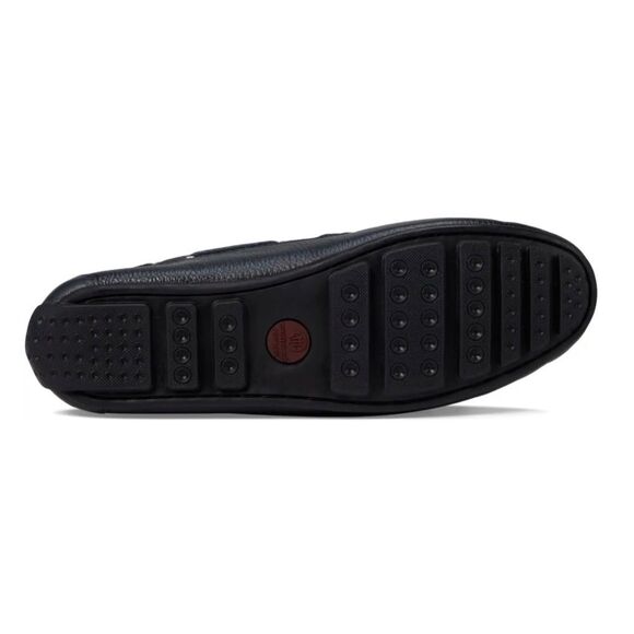 NEW MJNY Marc Joseph Riverview Leather Loafers Navy Grainy Women's 7 | Old Money - Picture 9 of 12